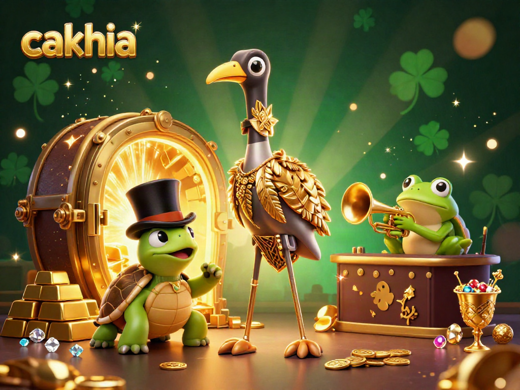 Watch cakhia live sports action in an ornate casino setting filled with treasure and vibrant characters.